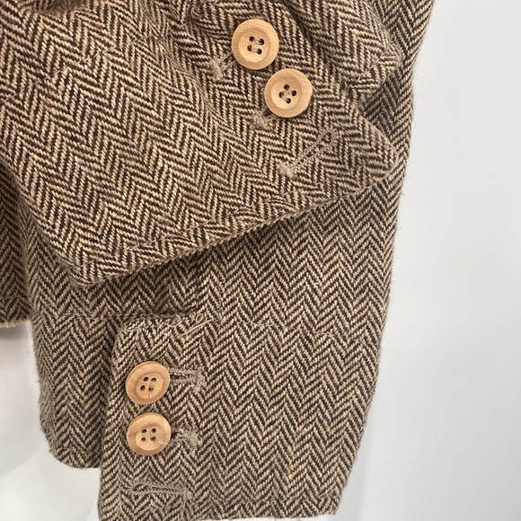 Princy By Jessica Simpson Brown Corduroy Blazer Jacket Medium - Picture 12 of 15